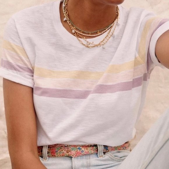 New Sezane Luke Striped Tee - Picture 4 of 4